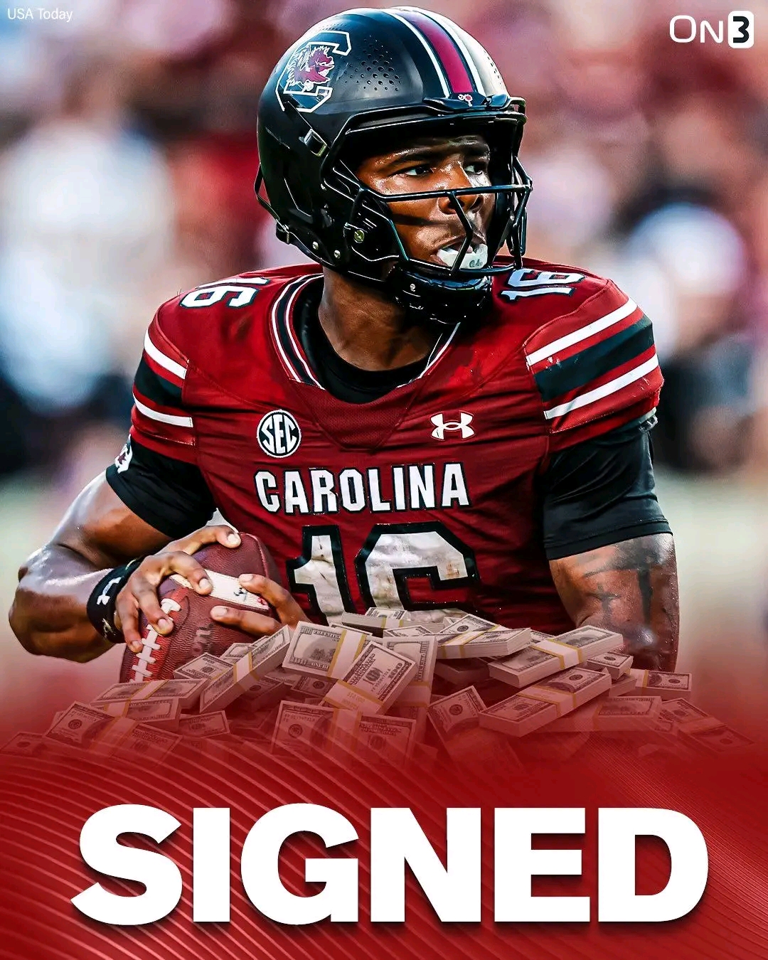 The 2025 Heisman candidate is Back: South Carolina QB LaNorris Sellers has signed a $2.7M deal with the Gamecocks To Add As The…….