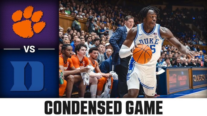 Breaking News: Duke Blue Devils Set to Visit Clemson in ACC Heavyweight Bout…