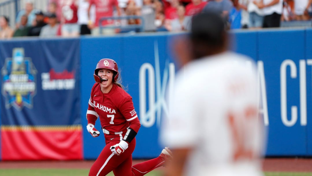 Texas Longhorns Softball’s WCWS Hopes End At Hands of Rival Oklahoma Sooners…