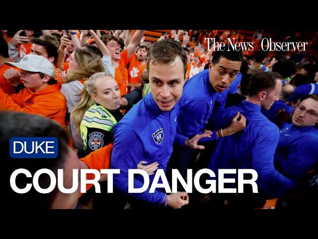 Duke HC Jon Scheyer Calls Out Clemson Security After Court Storming Incident…