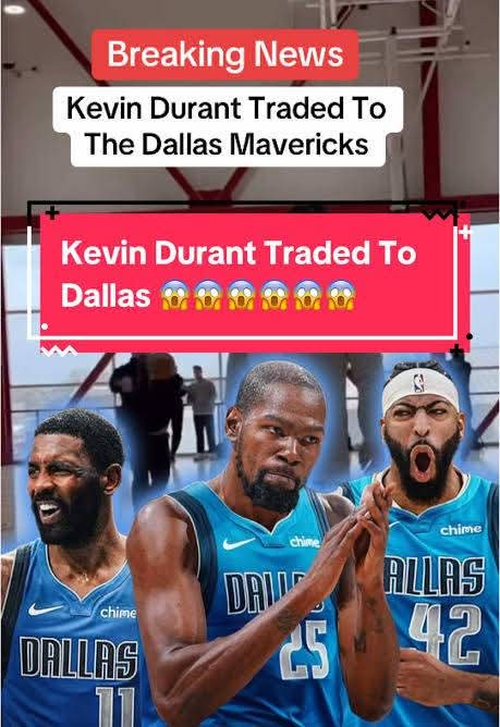 Stunning Summer Trade: Phoenix Suns Shake Up Roster with Blockbuster KD Swap to Dallas Mavericks GM Nico Harrison confirmed details below…..