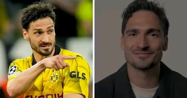 Breaking News: Mats Hummels hat seinen Rücktritt vom professionellen Fußball am Ende der Saison 2024–25 offiziell angekündigt und eine angesehene 18-jährige Karriere abgeschlossen. Tippen Sie unten auf 👇, um alle Details zu lesen…